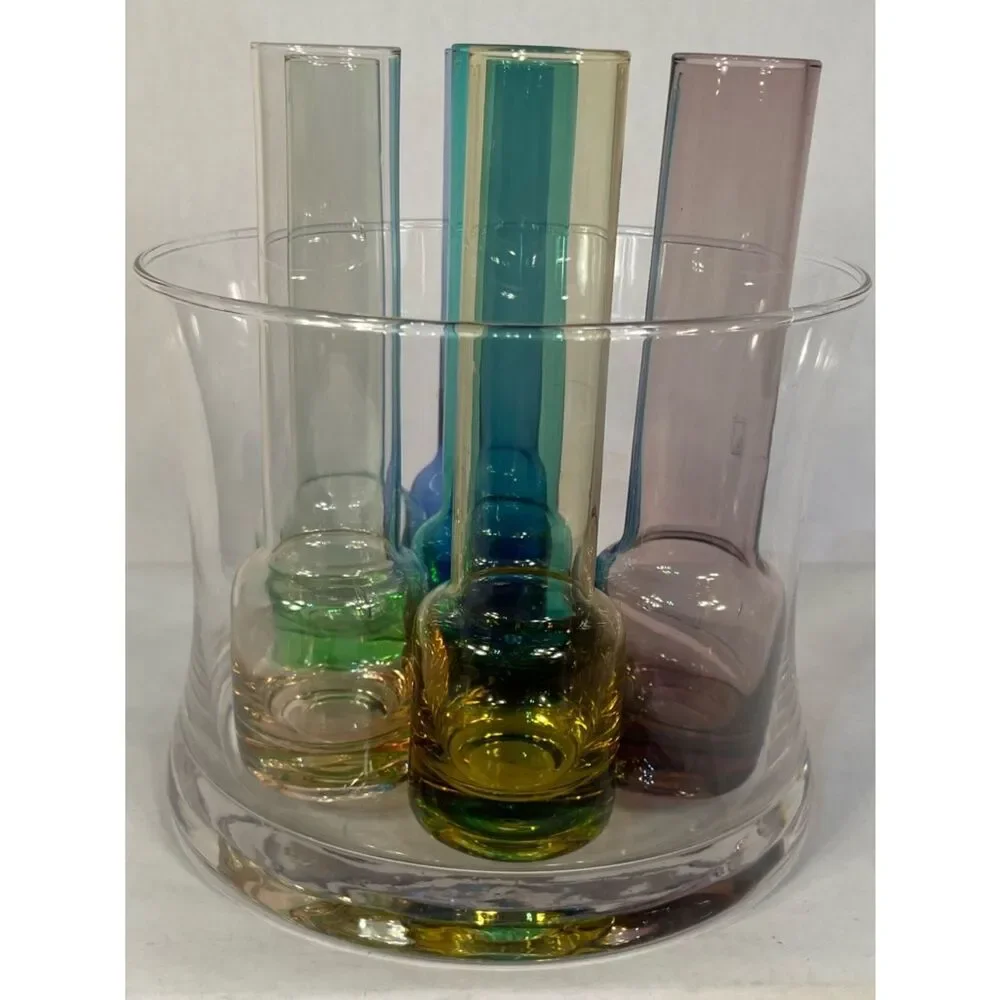 Multicolor Shooter Set with Ice Bucket